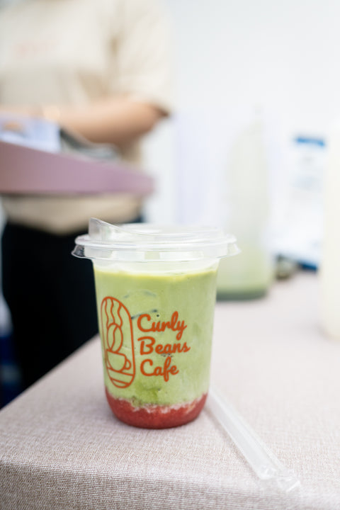 Strawberry Matcha Latte
