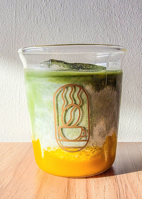 Mango Matcha Latte
