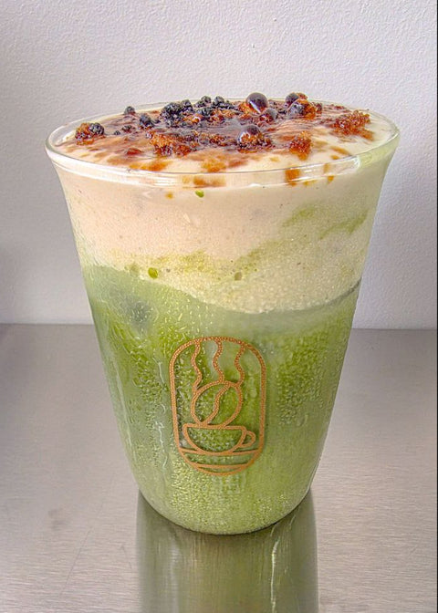 Banana Brulee Matcha