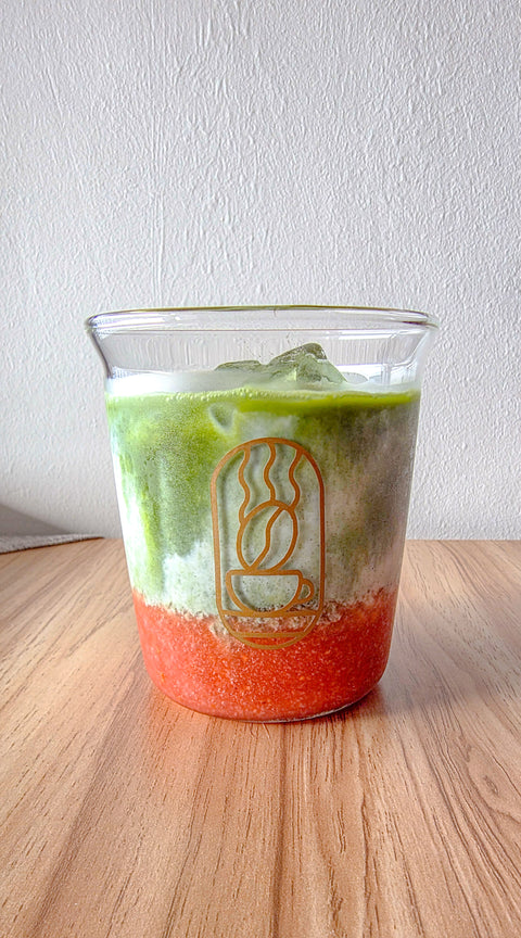 Strawberry Matcha Latte